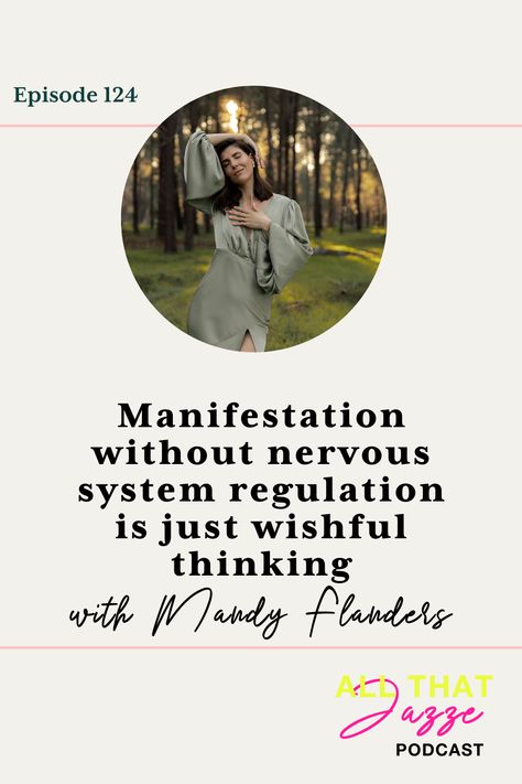 Apple Podcasts | Spotify | Manifestation without nervous system regulation is just wishful thinking | Jazze Jervis | Money is a resource. It is NOT just energy. My friend Mandy (who is a nervous system practitioner and somatic coach) shares so much in this podcast about the nervous system and how our relationship with our first primary caregiver has a huge impact on our money beliefs and patterns later in life. Listen now! Money Is Energy, Money Beliefs, Nervous System Regulation, Podcasts Spotify, Attachment Styles, The Nervous System, Happy Soul, Our Relationship, Wishful Thinking