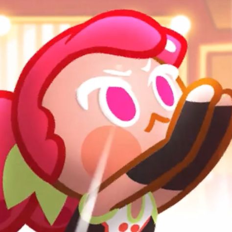 Cherry Cookie Run, Cherry Ball Cookie, Cookie Run Ovenbreak, Cherry Cookies, Cookie Games, Gender Envy, Cookie Run, Favorite Cookies, Oven