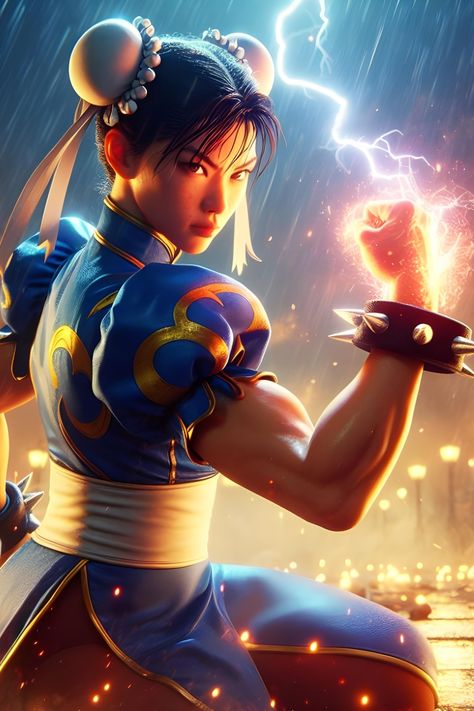 🌸CHUN-LI INSPIRED ART FROM STREET FIGHTER⚡ 🔺 For Full View on iphone zoom in 🔺 ________________________________________ ⚠️If you are… | Instagram M Bison, Chun Li Street Fighter, Street Fighter Characters, Japanese Warrior, Chun Li, Nintendo Ds, Street Fighter, If You Love, Asian Art