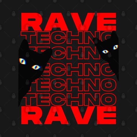 Techno Tshirt Design, Rave Illustration, Techno Tshirt, Rave Design, Techno House Music, Circle Dance, Rave Tshirt, Techno Rave, Techno Party