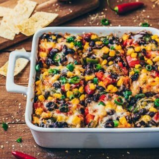 Casserole With Corn Tortillas, Vegetarian Mexican Casserole, Vegan Mexican Casserole, Tortilla Lasagna, Lasagne Vegan, Casserole With Corn, Mexican Tortilla Casserole, Gluten Free Corn Tortillas, Enchilada Lasagna