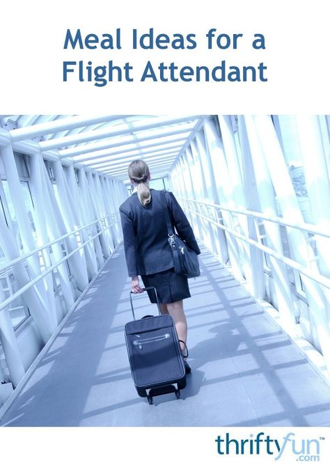 Flight attendants have access to the inflight meals but may need to pack their own food for dietary or preferential reasons. This page has meal ideas for a flight attendant. Quick Meals To Make, Become A Flight Attendant, In-flight Meal, Backpacking Europe Packing List, Flight Attendant Life, Flight Crew, International Travel Tips, Best Flights, Backpacking Europe