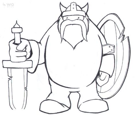 How To Draw Vikings Image Search Results Personal Drawings, Viking Party, Viking Images, Easy Cartoon, Easy Cartoon Drawings, Artwork Ideas, Grade 4, Drawing Artwork, Art Styles