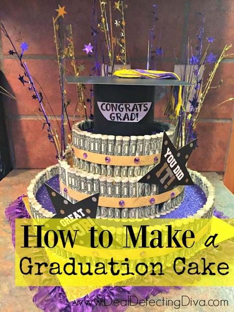 Money Birthday Cake, Indian Cake, Graduation Money Gifts, Senior Graduation Party, Graduation Party High, Aesthetic Homecoming, Graduation Money, Graduation Party Centerpieces, Money Cake