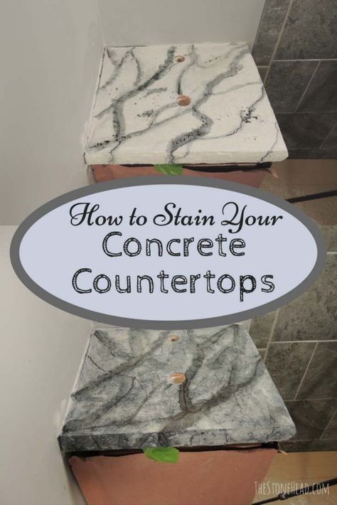 Stained Concrete Countertops, Cement Countertops, Countertop Inspiration, Concrete Vanity, Concrete Countertops Over Laminate, Concrete Countertops Bathroom, Concrete Countertops Colors, Concrete Countertops Kitchen Diy, Concrete Countertops Outdoor