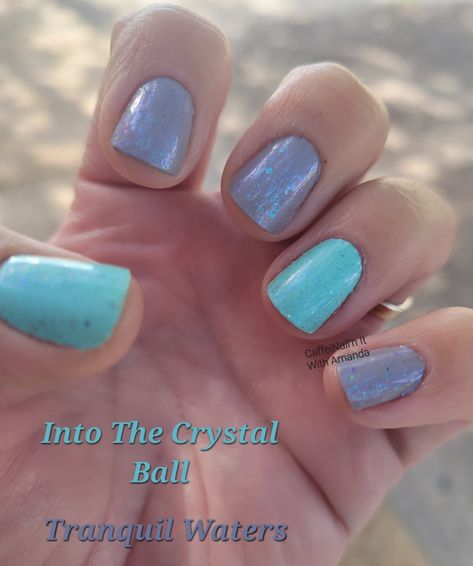 Sets Used: Into The Crystal Ball, with Tranquil Waters! This combo highlights the tourquise glitter flecks in the new fall 2022 PrismFX shade! Color Street Tranquil Waters, Into The Crystal Ball Color Street Combo, Tranquil Waters Color Street, Into The Crystal Ball Color Street, Color Street Fall, Multicolored Nails, Nail Art Set, Street Nails, Fall Nail Colors