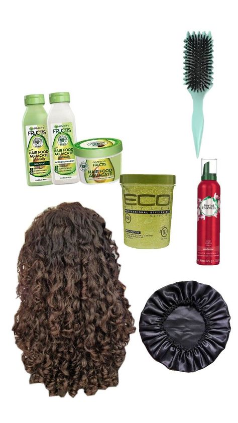 Productos recomendados para realizar la definición de tu cabello ✔️ Curly Hair Care Routine, Curly Hair Care, Hair Care Routine, Glow Up?, Hair Hacks, Curly Hair Styles, Hair Care, Makeup, Hair