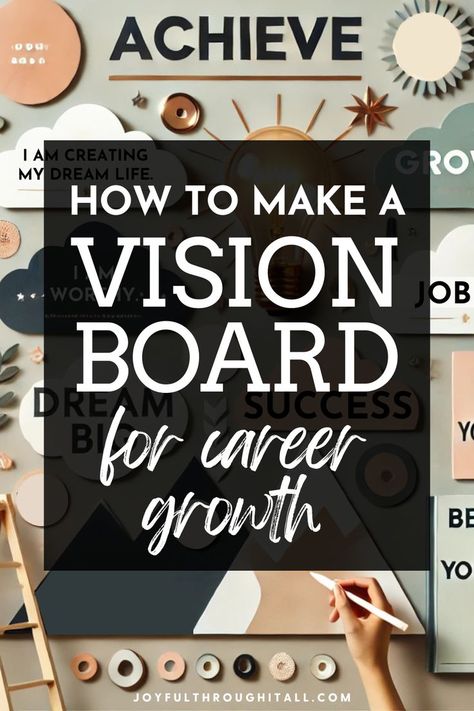 Career Growth Vision Board Career Goals Vision Board, Job Vision Board Ideas, Career Vision Board Examples, Vision Board For Career, Vision Board For Work, Career Vision Board Ideas, 2025 Reset, Growth Vision Board, Success Vision Board