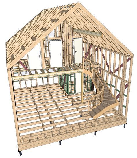 16000 Woodworking Plans. Micro House Plans, Building A Wooden House, Diy Storage Shed Plans, Arched Cabin, A Frame Cabin Plans, Framing Construction, Building A Cabin, Barn Style House Plans, A Frame House Plans