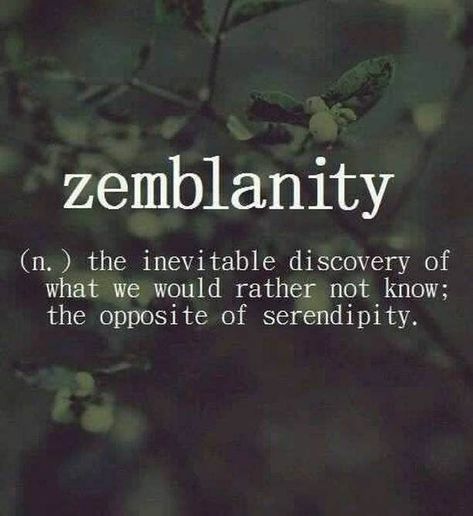 Zemblanity. Unique Words Definitions, Uncommon Words, Classical Education, Fancy Words, Word Nerd, Weird Words, Unusual Words, Word Bank, Big Words