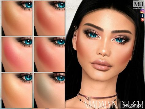 Sims 4 Cc Full Face Makeup, Sims 4 Highlighter, Sims Blush, Sims 4 Cc Highlight, Sims 4 Cc Makeup Blush, Sims 4 Cc Blush, Sims 4 Blush Cc, Sims 4 Make Up Cc, Sims 4 Makeup