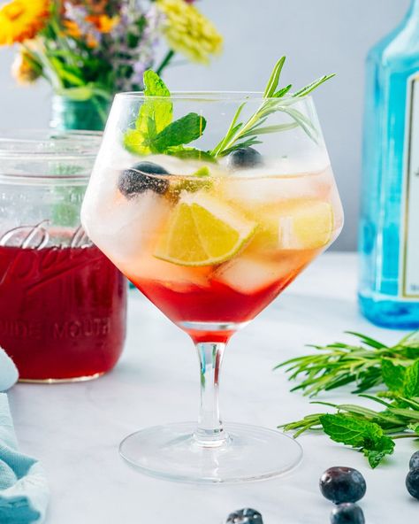 How to Make a Shrub Drink – A Couple Cooks Shrub Drink, Sour Drink, Best Fish Recipes, A Couple Cooks, Blueberry Mojito, Blueberry Mint, Peach Sangria, Couple Cooking, Best Vegetarian Recipes