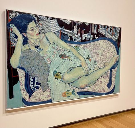 Fighting the Male Gaze — The Modern’s Arresting New Art Exhibit Showcases “Women Painting Women” in a Fort Worth Groundbreaker Shapes In Perspective, Hope Gangloff, The Male Gaze, Male Gaze, Modern Art Museum, Painting Women, Women Painting, Art Exhibit, Painting Inspo