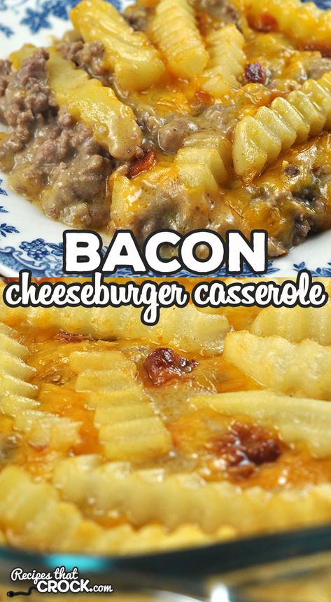 Super Easy Family Meals, Bacon Cheeseburger Noodle Bake, Cheeseburger Casserole Recipe, Ground Beef Recipes Keto, Beef Recipes Keto, Bacon Cheeseburger Casserole, Oven Recipe, Cheeseburger Casserole, Cheap Meal Ideas