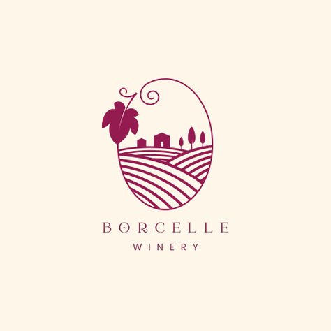 #template #canvatemplate #logo #winery #winerylogo #wine #winelogo #badgelogo #aesthetic #beige #modern #minimalist #simple Wine Branding Design, Wine Logo Design, Lc Logo, Winery Logo, Wine Logo, Wine And Canvas, Wine House, Branding Template, Wine Brands