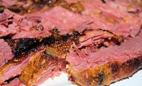 Irish Corned Beef, Venison Stroganoff, Blue Fin Tuna, Tuna Belly, Corned Beef Reuben, Smoked Corned Beef, Molecular Gastronomy Recipes, Boiled Dinner, Venison Roast