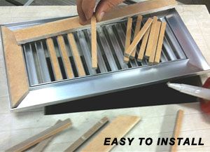 Easy to Install Floor Vent, Wood Floor Pattern, Floor Vent Covers, Floor Vents, Floor Registers, Bathroom Shower Tile, End Time, Flooring Materials, Heated Floors