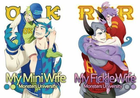 Sully X Mike, Lindo Disney, Monsters Inc University, Cartoon Characters As Humans, Cartoon Ships, Anime Vs Cartoon, Cartoon As Anime, Anime Monsters, Monsters University