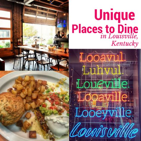 Louisville Kentucky Food, Louisville Kentucky Restaurants, Kentucky Restaurants, Louisville Restaurants, Kentucky Vacation, Adventure Mom, Kentucky Bourbon Trail, Lunch Options, Kentucky Travel