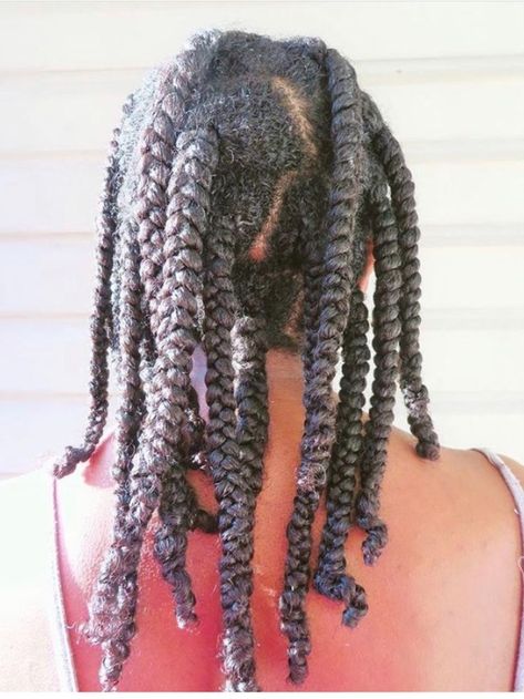 Braids 4c Hair, Braids Natural Hair, Chunky Braids, Gorgeous Braids, 4c Hair, Dope Hairstyles, Natural Hair Tips, 4c Hairstyles, Vintage Glamour