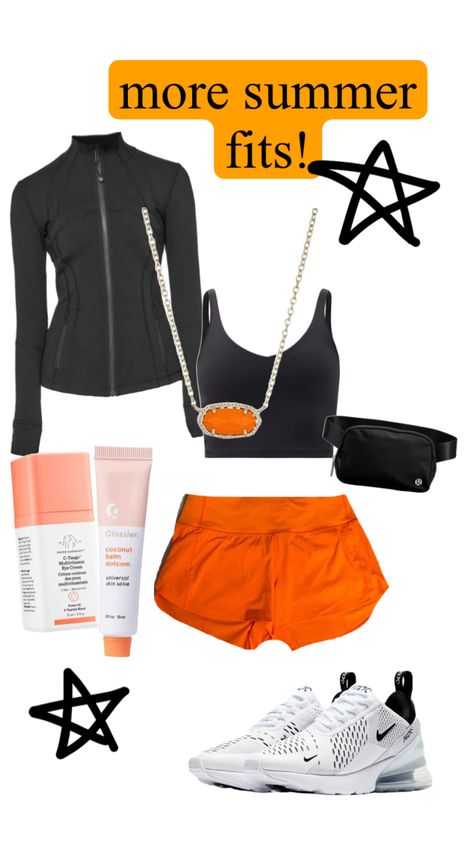 #preppy #outfitinspo #beauty #fyp #shufflefyp #orange #lululemon #orangesoda Orange Lululemon Shorts Outfit, Orange Shorts Outfit, Lululemon Shorts Outfit, Orange Lululemon, Cabin 7, Shuffle Outfits, Shuffles Preppy, Preppy Fits, Lulu Shorts