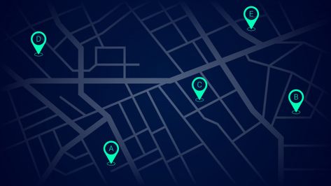 Green navigation pins on city street map | Premium Vector #Freepik #vector #background Road Map Illustration Graphic Design, Perceptual Map, Google Animations, Metro Map Design, Neon Blue Maps Icon, Illustrated City Map, Roadmap Infographic, Local Map, Navigation Map