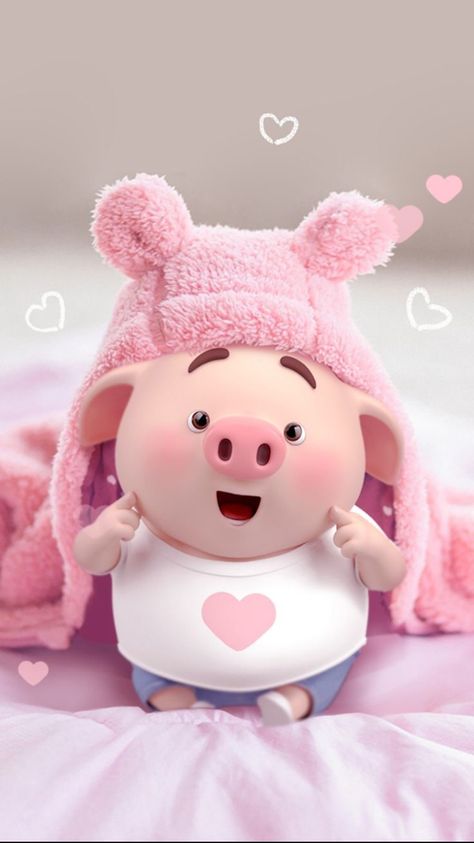 Pig Wallpaper Cute, Funny Pig Pictures, Pigs Cute, Cute Images For Wallpaper, Teacup Pigs, Pot Belly Pigs, Pig Pictures, Pig Wallpaper, Cute Piglets