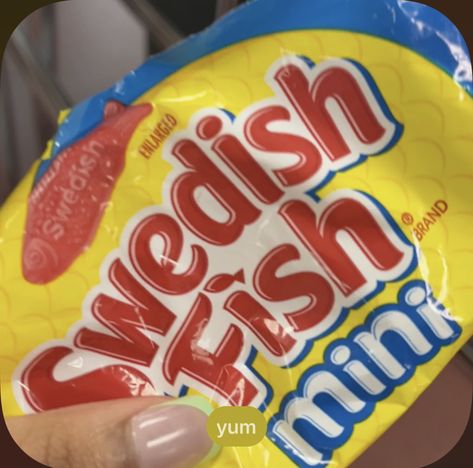 Swedish Fish Aesthetic, Swedish Fish Candy, Candy Aesthetic, Fish Aesthetic, Swedish Fish, Mellow Yellow, Book Aesthetic, Christmas Gift, Christmas Gifts