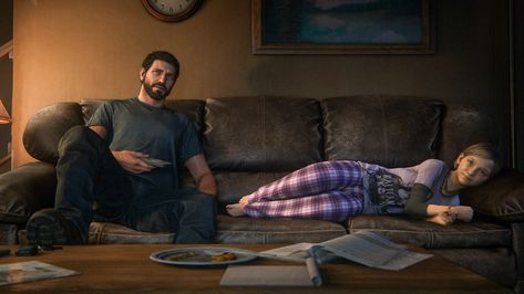 The Last Of Us Part I Joel & Sarah pc wallpaper/lockscreen Joel Last Of Us, Nana Komatsu Fashion, Sarah Miller, 1 Y 2, Pc Wallpaper, 1% Wallpaper, Last Of Us, Uncharted, Wallpaper Pc