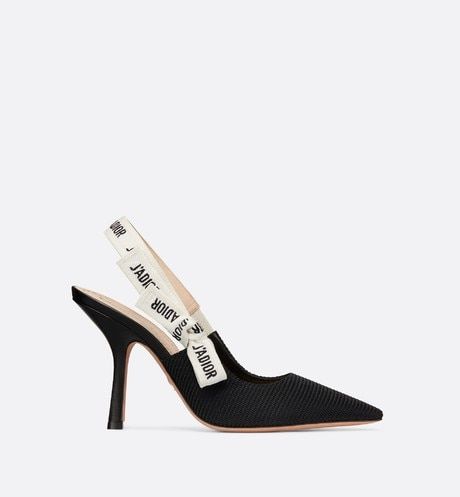 J'Adior Pump Black Technical Fabric - products | DIOR Dior Atelier, Ribbon Flats, Icon Shoes, Dior Book Tote, Christian Dior Couture, Dior Couture, Bow Flats, Boot Pumps, Boutique Online