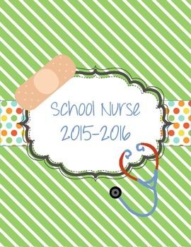 School Nurse binder for 2015-2016. Such a cute binder for the school nurse. When the computer goes down (and we know they do), this binder will be accessible with all of the information the school nurse could need. Includes:Cover with stethoscope and bandaid with yellow chevron. School Nurse Printables Free, School Nurse Printables, Nurse Clinic, Cute Binder, Nursing Ideas, School Nurse Office Decorations, Nurse Ideas, Nurse Betty, School Nurse Office