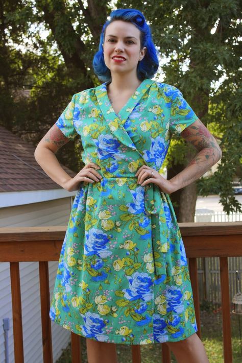 Diy wrap dress pattern