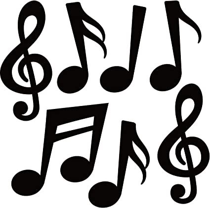 Amazon.com: 40 Pieces Music Notes Cutouts Musical Notes Silhouette for Music Concert Theme Party Birthday Party Baby Shower School Bulletin Board Craft Home Wall Decor : Home & Kitchen Music Notes Decorations, Music Party Decorations, 50s Theme Parties, Birthday Bulletin, Music Themed Parties, Back To School Bulletin Boards, Music Signs, Music Symbols, Wall Quotes Decals