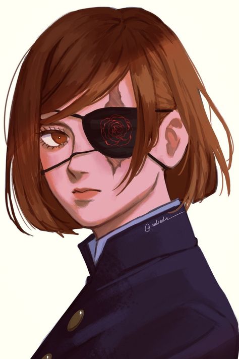 🥤 on Twitter: "her rose eyepatch #jujutsukaisen #呪術廻戦… " Rose Eyepatch, Jjk Nobara, Bad Fan Art, Xbox Pfp, Jjk Fanart, Hanji Zoe, Kugisaki Nobara, Japanese Animated Movies, Movie Plot