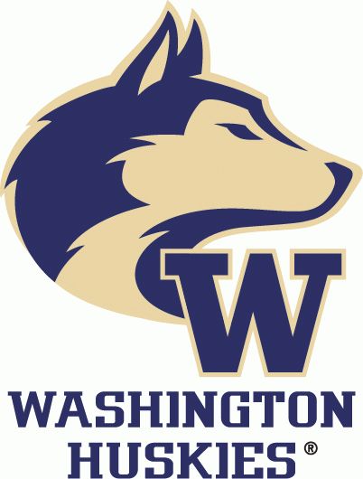 University of Washington, Huskies  Seattle, Wa  Growing up in Seattle I always wanted to be a husky but alas I became a coug! Seattle Logo, Washington Huskies Logo, College Football Logos, Husky Logo, Washington Huskies Football, Uw Huskies, Huskies Football, College Tennis, University Of Washington Huskies