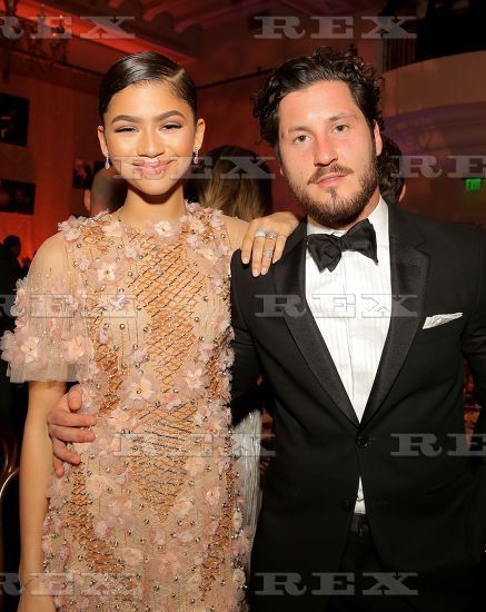 Zendaya with Val Chmerkovskiy at the Weinstein Company Pre-Oscar Dinner in LA 2/27/16 Zendaya And Val, Val Chmerkovskiy, Personal Things, Lady And Gentlemen, Tumblr Blog, Create Your, Create Your Own, Tumblr