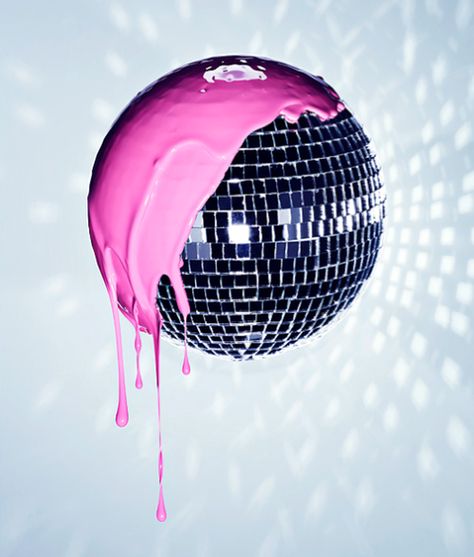 //§ Catty Noir, Mirror Ball, Disco Balls, Pink Paint, Pink Lady, On The Floor, Disco Ball, The Floor, Wall Collage