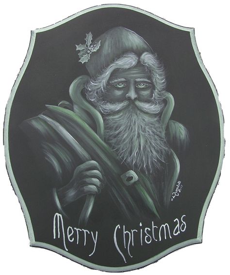 A traditional Santa painted in Grissaile technique - in tones of green using Jo Sonja Acrylics & Mediums. Grissaile Technique, Jo Sonja, Merry Christmas Santa, Old Master, Christmas Santa, Over The Years, Art Projects, Lion Sculpture, Merry Christmas