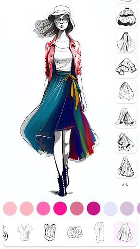 Fashion Design Sketches Dress up Maker - Draw and Color Style Dress and Clothes Dress Layout, Princess Kids, Princess Drawings, Sketches Dresses, Sketch Pad, Fashion Design Dress, Design App, Fashion Design Sketches, Design Dress