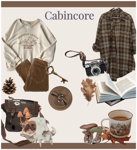 Cabincore Aesthetic Fashion, Appalachian Aesthetic Outfit, Cabin Core Outfit, Cabin Core Aesthetic Outfits, Rustic Outfits For Women, Cabincore Decor, Cabincore Outfit, Cabincore Aesthetic Outfits, Forest Academia Outfit