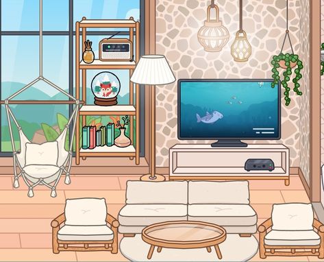 Toca Boca Modern Mansion Living Room, Toca Boca Living Room Ideas Mansion, Toca Life World House, Mansion Living Room, Brothers Room, Free House Design, Colourful Living Room Decor, Adorable Homes Game, Colourful Living Room