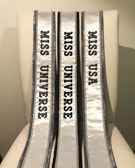 Miss Universe Sash, Sash Design, Universe Aesthetic, Miss Universe Crown, Miss Usa, Crown Design, Miss Universe, Faith In Love, Beauty Pageant