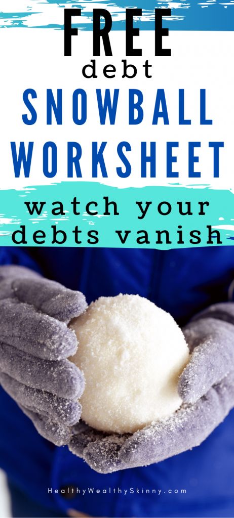 Debt Snowball Worksheet - Free Download - Healthy Wealthy Skinny Free Debt Snowball Worksheet Excel, Debt Snowball Tracker, Debt Snowball Worksheet, Debt Payoff Plan, Healthy Wealthy, Debt Repayment, Debt Snowball, Cocktail Gifts, Get Out Of Debt