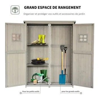 Wooden Garden Storage, Garden Storage Cabinet, Outdoor Shed, Outdoor Storage Units, Outdoor Garden Sheds, Tool Storage Cabinets, Garden Storage Shed, Outdoor Storage Cabinet, Shed Kits