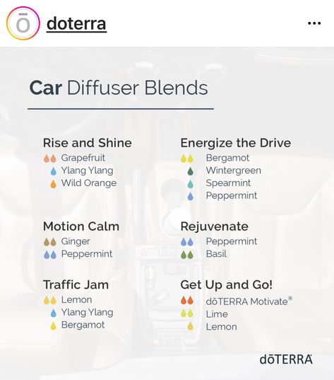 Car Diffuser Blends, Air Freshener Diy Essential Oils, Essential Oil Combos, Doterra Motivate, Air Freshener Essential Oils, Car Diffuser Essential Oils, Essential Oil Combinations, Fragrance Oil Blends, Essential Oil Diffuser Blends Recipes