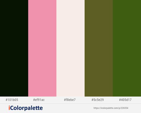 Dot Branding, Channel Ideas, Color Palette Pink, Handmade Inspiration, Light Coral, Dark Olive Green, Green Dark, Black Forest, Color Pallets