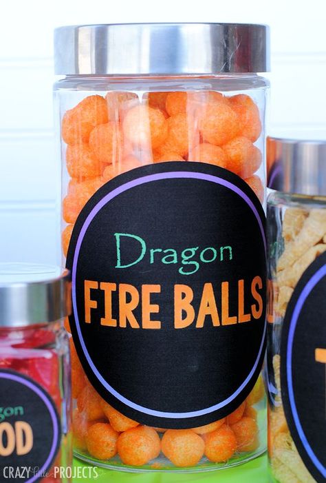 Cute “Dragon Fire Balls” for a fun How to Train Your Drago birthday party Httyd Party, Dragons Love Tacos Party, Goku Birthday, Knight Birthday Party, Dragon Baby Shower, Viking Party, Boys Food, Dragons Love Tacos, Dragon Birthday Parties