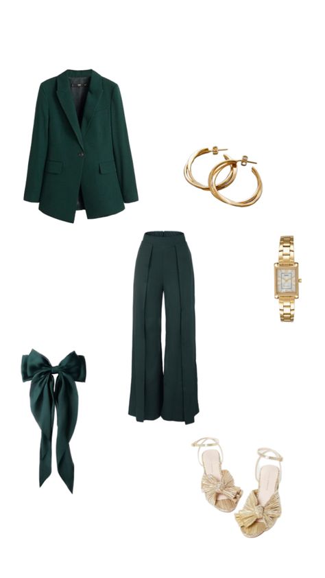 Christmas dinner outfit, Christmas Eve outfit, dark green holiday outfits, dark green Christmas outfit, emerald green outfit, gold jewelry outfits, festive outfits, classy Christmas outfit Green Holiday Outfits, Green Christmas Outfit, Classy Christmas Outfit, Emerald Green Outfit, Dark Green Christmas, Christmas Dinner Outfit, Outfit Dark, Festive Outfits, Gold Jewelry Outfits