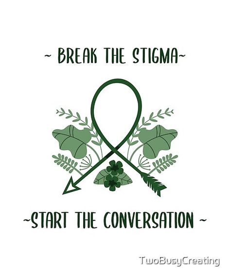 Break the Stigma, Start the conversation. Mental health awareness by TwoBusyCreating | Redbubble Break The Stigma, Budget Saving, Anime Stickers, Journal Gift, Vintage Music, Health Awareness, Mental Health Awareness, Mask For Kids, Baby Tshirts