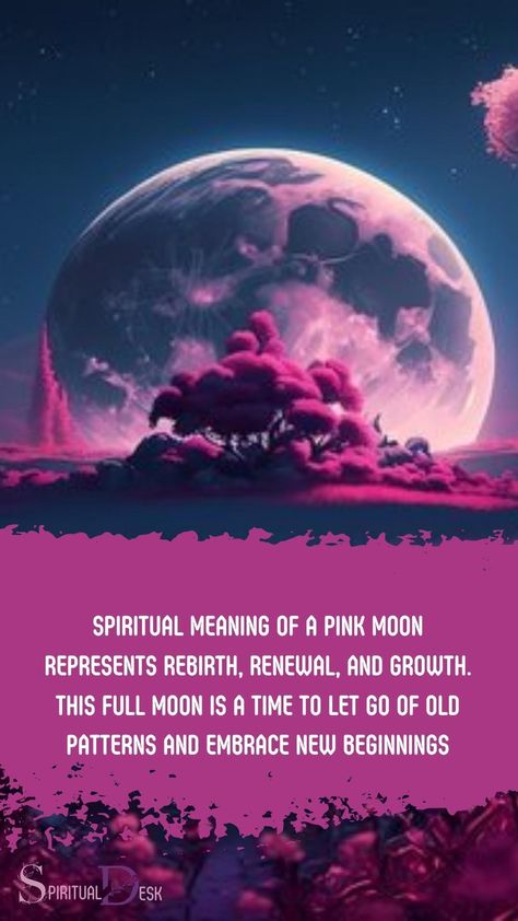 The Spiritual Meaning of a Pink Moon represents rebirth, renewal, and growth. This full moon is a time to let go of old patterns and embrace new beginnings. It symbolizes a time of transformation, positivity, and healing. #instapink #strengthinletters #letteringart #letteringchallenge #natural_environment #traveltheworld Moon Spiritual, Old Patterns, Lettering Challenge, Deeper Meaning, Lunar Cycle, Moon Cycles, Pink Moon, Spiritual Development, Spiritual Meaning